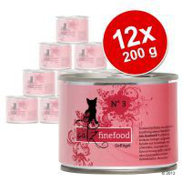 catz finefood 12 x 200 g - Pollo & Fagiano en oferta