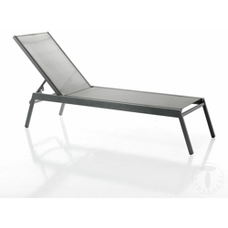 lettino da mare MILOS GREY en oferta