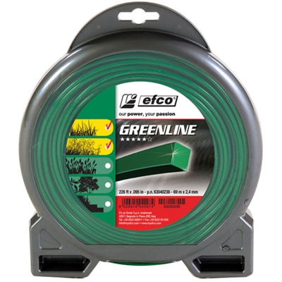 Filo Decespugliatore Efco Greenline Quadro D2,4 Mt15