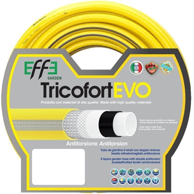 5/8 MT15 - Tubo Tricofort Evo 6 strati PER IRRIGAZIONE GIARDINO INNAFFIO ANTITORSIONE