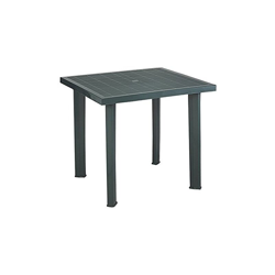 Tavolo Fiocco Verde 80 x 80 cm características