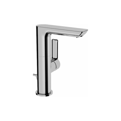 Hansa Hansaligna Miscelatore monocomando lavabo 5530, con scarico, con comando a leva laterale, cromato - 55302203 en oferta