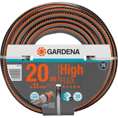GARDENA Comfort HighFLEX 18063-20 13 mm 1/2 pollici 1 pz. Grigio, Nero, Arancione Tubo da giardino