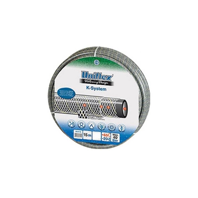 K-SYSTEM Tubo da giardino 15 mt. 15mm 5/8' - Uniflex