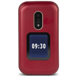 6060 Senior Phone Display 2.8'' Micro SD 3G con Tasti Grandi + SOS Fotocamera 3 MP Colore Rosso en oferta