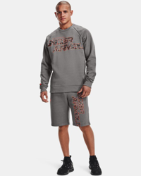 Shorts UA Rival Fleece Camo Script da uomo características