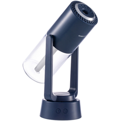 Mini umidificatore a rotazione automatica con luce notturna colorata 200 ml Piccoli umidificatori Umidificatore spray 3 in 1 Purificatore d'aria precio