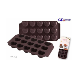 Stampo in Silicone Cioccolatini Cuore - Gp&me características