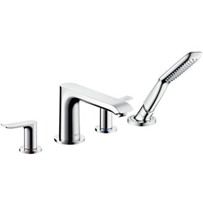 Miscelatore monocomando monocomando per bordo vasca Hansgrohe Metris 4 fori cromato, 31442000 - 31442000