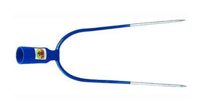 Forca Per Fieno Blinky-Styria In Acciaio 1/2 Blu 2 Denti