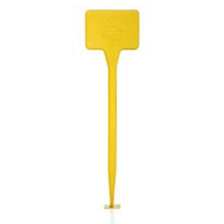 Portaprezzo Vasi Giallo 5,5x8cm 3cm - Erba en oferta