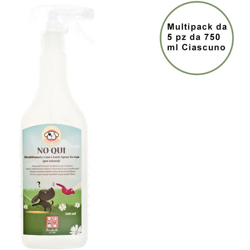 Disabituante spray per esterni per cani e gatti fuss-dog no qui confezione da 5 pz cad. 750 ml en oferta