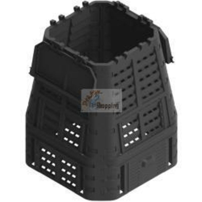 Compostiera da giardino composter bio compost bidone compostaggio 650 litri