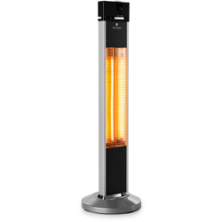 Heat Guru Riscaldatore a Irraggiamento 2000W 3 Livelli Telecomando argento características