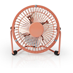 Nedis Ventilatore da tavolo | Alimentazione a USB | Diametro: 100 mm | 3 W | 1-Velocità | Vintage rosa NE550718268 en oferta