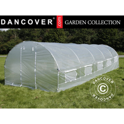 Serra Tunnel 3x8x2m, 24m², Transparente en oferta