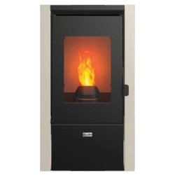 stufa a pellet 'mignon 6' bianca l426xp487xh770 - canadian stove. en oferta