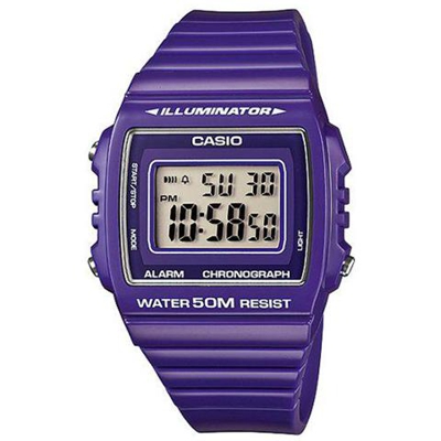 Orologio Unisex w-215h-6 anadigit cinturino in gomma