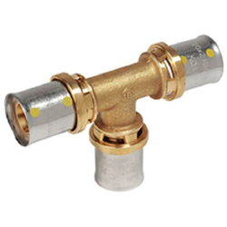 Raccordo a T a pressare multipinza 20X20X20/2 RM150Y207 - Giacomini en oferta