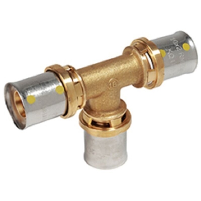 Raccordo a T a pressare multipinza 20X20X20/2 RM150Y207 - Giacomini
