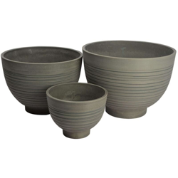 Vaso Per Piante Da Esterno Interno Di Design In Fibra Sintetica Resistente en oferta