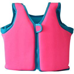 Giubbotto di salvataggio per bambini Giubbotto di salvataggio galleggiante per allenamento di nuoto per ragazzi e ragazze,modello:M|Rosa en oferta
