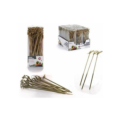 Set di Spiedini per Barbecue Bambù (50 uds)