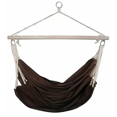 Amaca seduta 1,0 x 0,8 m. in cotone, caffe
