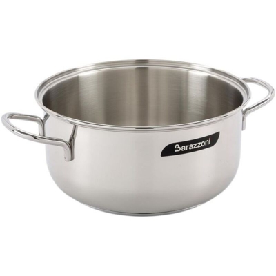Casseruola Inox 2 Manici Cm 26 Bonita - Barazzoni