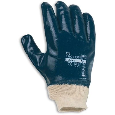 Guanti da lavoro in Jersey impregnato di nitrile, dorso spalmato, certificati CE, EN 388, taglia 10 (Taglia 10)
