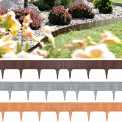 Bordo per Giardino Recinzione Prato Bordatura per Aiuole Palizzata Orto Piante terrakotta / 7,8 m (de) - Deuba en oferta