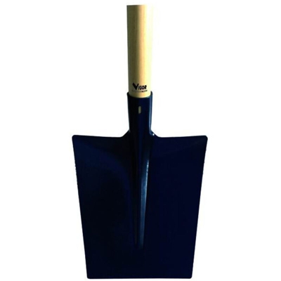 Badile da Giardino Punta Quadra Con Manico 130 Cm - Vigor