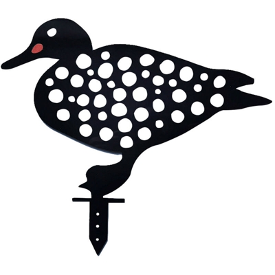 Acrilico Pastorale Duck Insert Card Chicken Yard Art Garden Imitation Animal Ornaments,Stile Black Duck-E