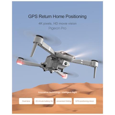 Drone 4drc F3 Gps 4k 5g Wifi Video Live Fpv Volo Quadrirotore 25 Minuti Distanza Rc 500 M Drone Hd Doppia Fotocamera Grandangolare | Elicotteri Rc