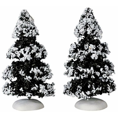 Evergreen Tree, Set Of 2, Small