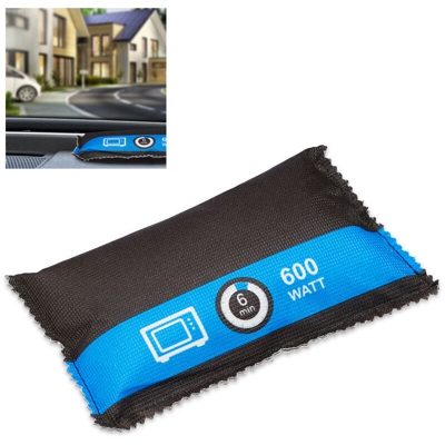 Relaxdays - Sacchetto Deumidificatore Auto, Riutilizzabile, evita Muffa & Macchie,Cuscino Assorbi Umidità,Antiumidità,nero