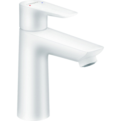 Miscelatore Talis E lavabo 110 Bianco opaco monocomando con salterello | 71710700 - Hansgrohe características