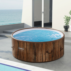 AREBOS Whirlpool Benessere Piscina Riscaldante Massaggio Gonfiabile Round precio