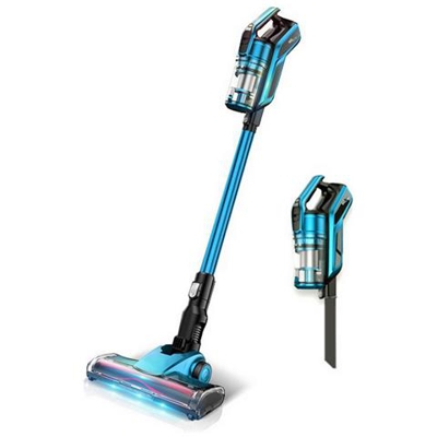 Aspirapolvere Ricaricabile 2in1 22,2v Blu / Nero - Cyclomax Xperience