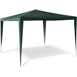 Gazebo da Giardino, Tenda per Esterni Quadrata, con Tetto, 100% PE e HxLxP: 2,5x3x3 m, Festival, Verde precio