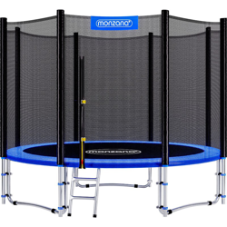 Trampolino da Giardino Ø244cm Certificato TÜV SÜD Set Trampolino Tappeto Elastico Rete Sicurezza Trampolino Elastico - Monzana características