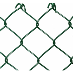 Rete metallica griglia rombo maglia sciolta h100 - 25 mt plastificata verde características