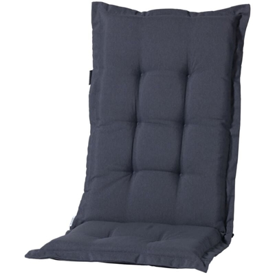 Madison Cuscino Sedia Schienale Alto Panama 123x50 cm Grigio PHOSB239 - Grigio