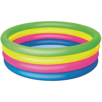 Piscina Bambini A 4 Anelli Colorata 157 X 46 Cm