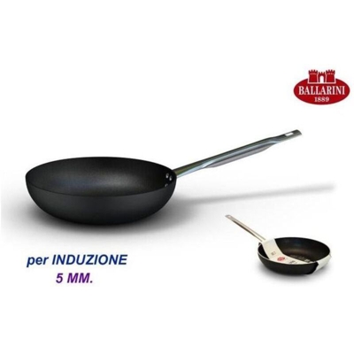 Padella per induzione svasata alta professionale cm 36 nero - Ballarini
