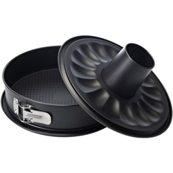 Ballarini Patisserie Tortiera 2 Fondi con Cerniera, Alluminio, Nero, Diametro 26 cm en oferta