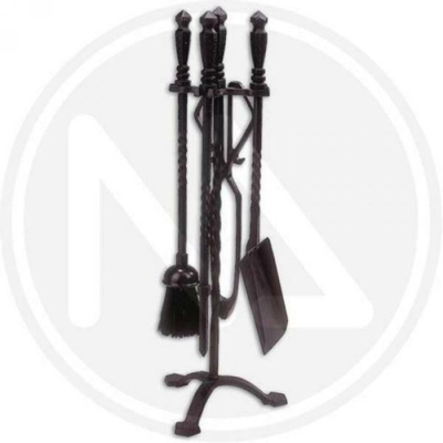 Maurer - Set Camino Dusty 5 Pz Impugnatura Esagonale colore Nero