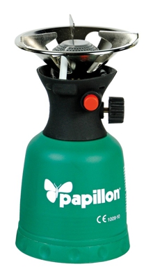 Fornello A Gas Per Cartuccia Accensione Piezo 'Papillon' - Fornellino