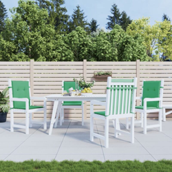 vidaXL Cuscini per Sedie da Giardino 2 pz Verdi 100x50x4 cm - Verde características