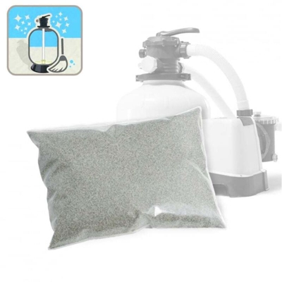 Sabbia di vetro per pompa filtro piscina Intex Bestway Jilong 25 Kg universale 29058 58201